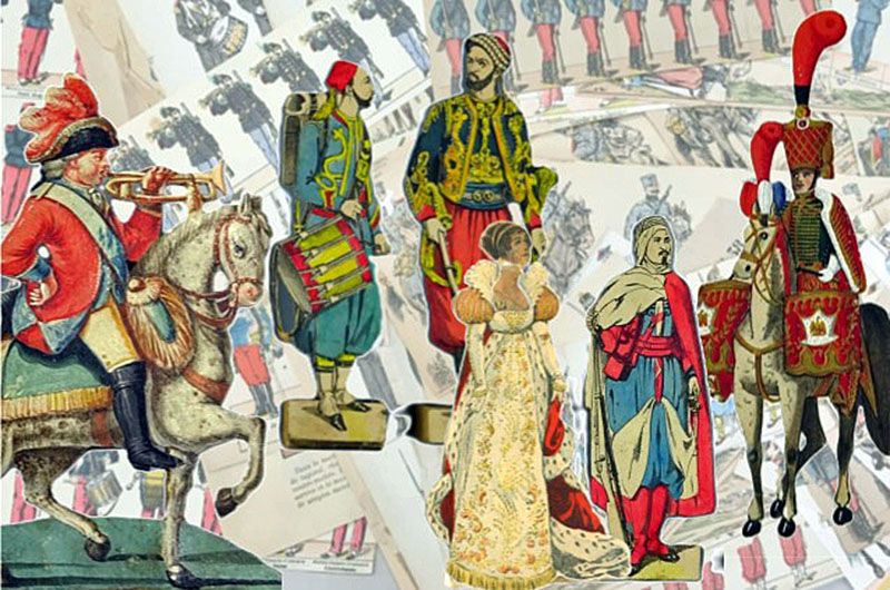 Figurines de cartes