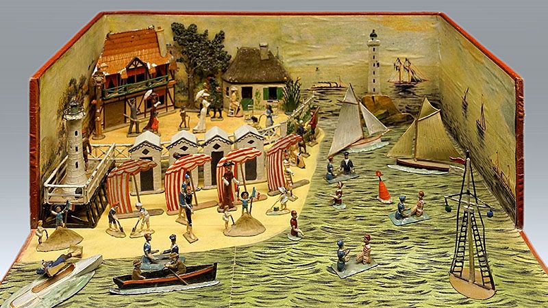 Scène de plage