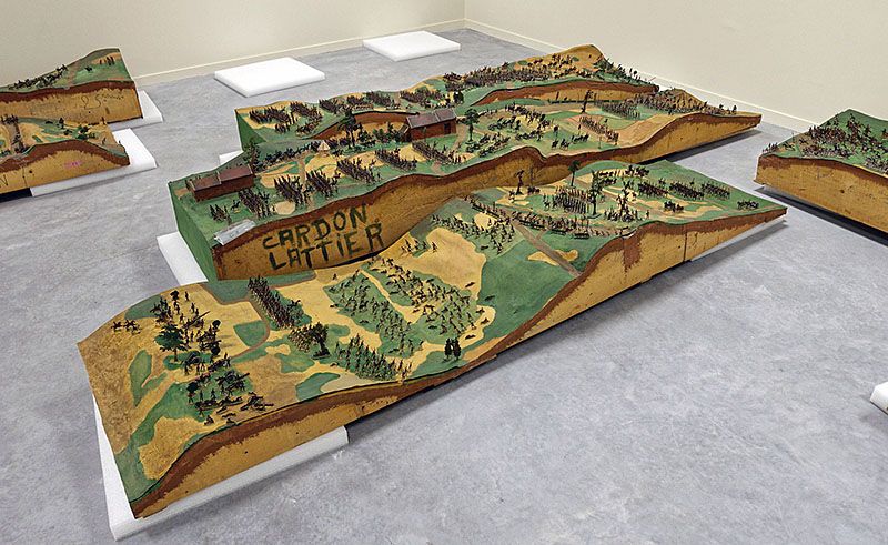 Photo détail du diorama