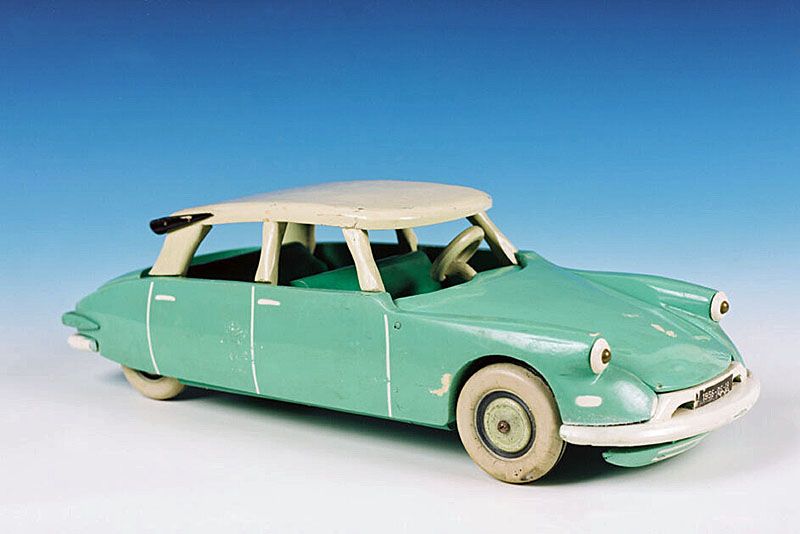 Citroën DS19, jouet en bois Joujoulac