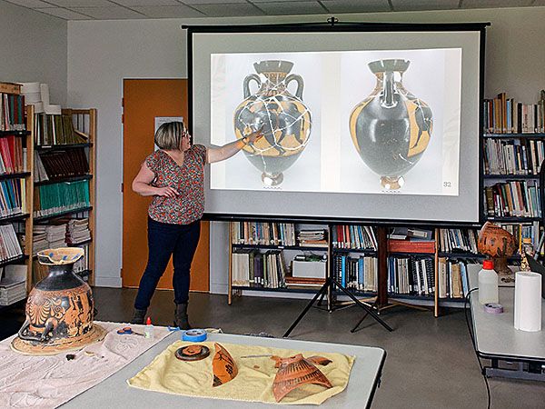 Présentation du travail de restauration