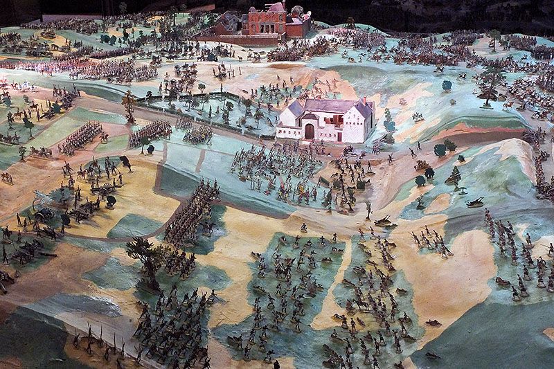 Photo détail du diorama