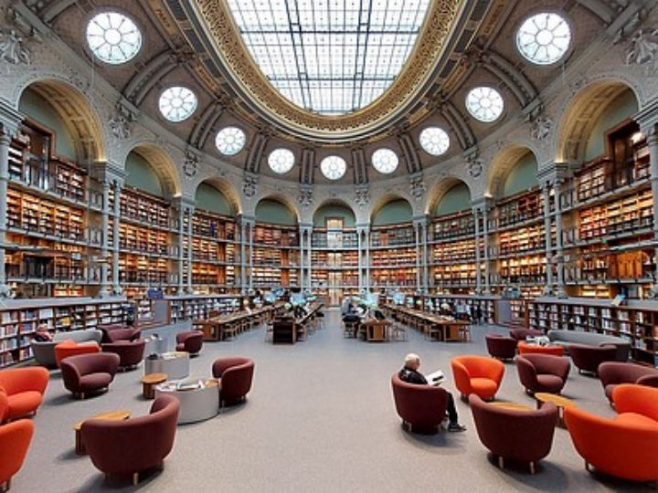 BNF Richelieu, salle ovale