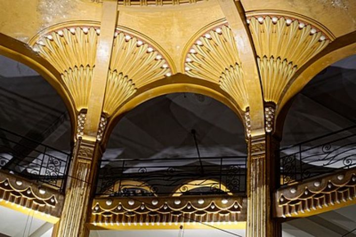 Art Deco palmettes