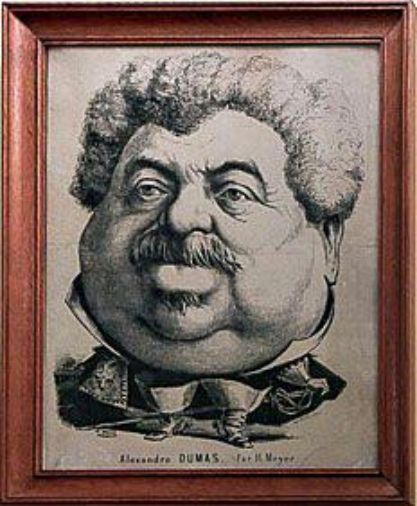 Portrait d'Alexandre Dumas